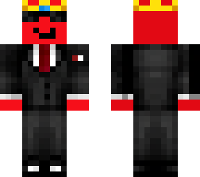 itzzastro's red oc -crown-sunglasses-in suit
