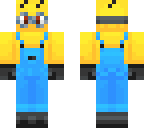 a minion with two eyes