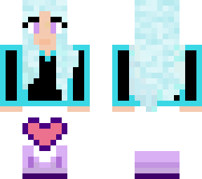 cute mint girl