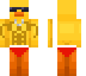 duck at beach