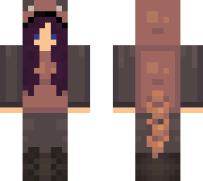 girl red pnada skin (plumhair) *fixed*