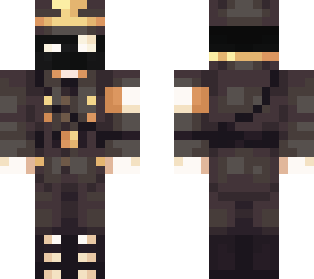 golden black uniform