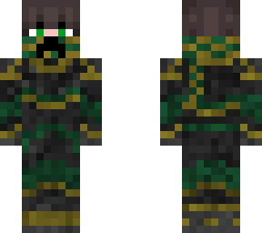 green suit with scarf