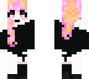 pink and orange goth