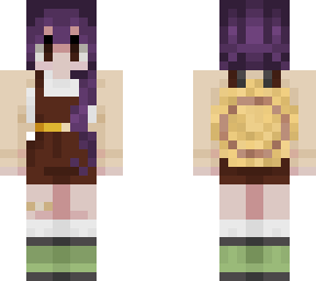 the gardener with purple hair
