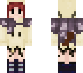with cape