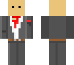 bald man in a suit (name idea from my friend)