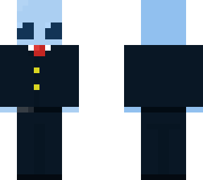 blue guy with suit