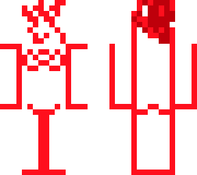 evil red booger gremlin