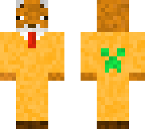 fox in a suit (orange)