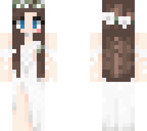 girl in white dress