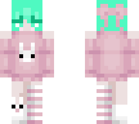 mint strawberry bunny