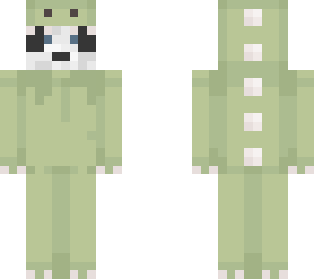 panda dino onesie