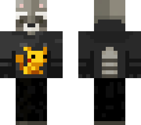 raccoon with pika sweater v.2 (no blush)