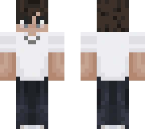 white tee