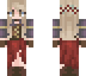 Medieval Woman Minecraft Skin Medieval Woman Minecraft Skin