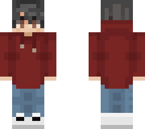 red sweatshirt guy
