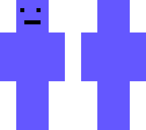 blue man