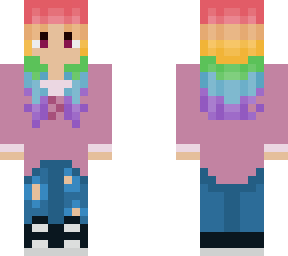 new skin rainbow