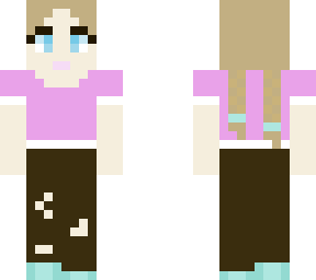 pink shirt girl