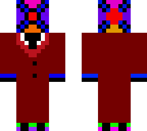 ranaghast in a red suit