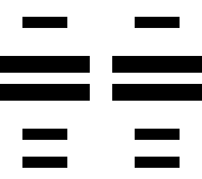 black and white stripe guy