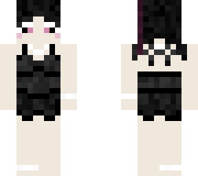 black dress girl