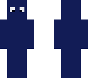 blue man