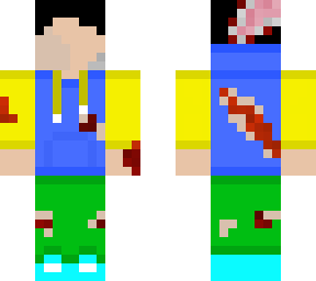 my friend but ouch he's zombie