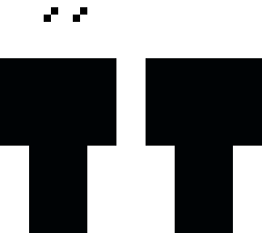 black jumpsuit with eyes