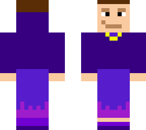 purple man