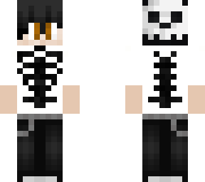 skeleton white