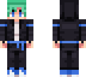 green hair - effects