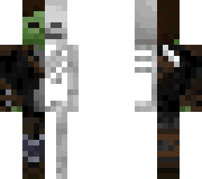 half zombie half skele