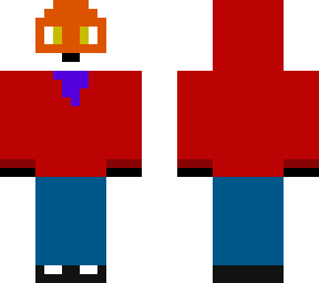 lesser detailed fox (hood up)