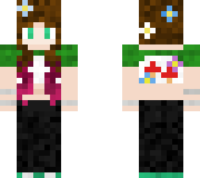 mushroom shirt girl