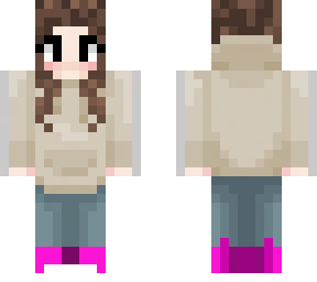girl whit pink shoes