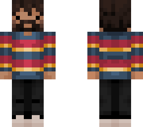 i basicly copied a skin i made in the skin editor in bedrock...