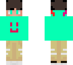 mint green hoodie