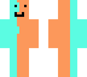 mix orange-blue