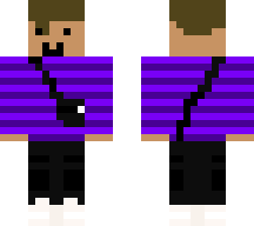 normal guy and purple