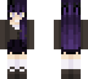 purple hair dark baddie 2