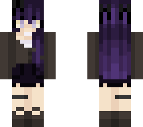 purple hair dark baddie 3
