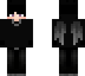 sad angel boy