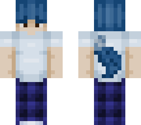 silly blue wolf guy