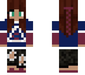 colorado avalanche girl skin hockey fan