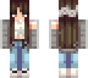 grey jacket skin