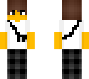 male - adidas fannypack - plaid pants