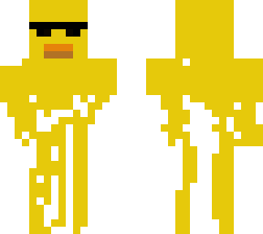 melting duck with sunglasses (should be fixed)