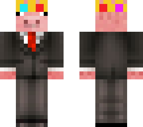 pig in a suit